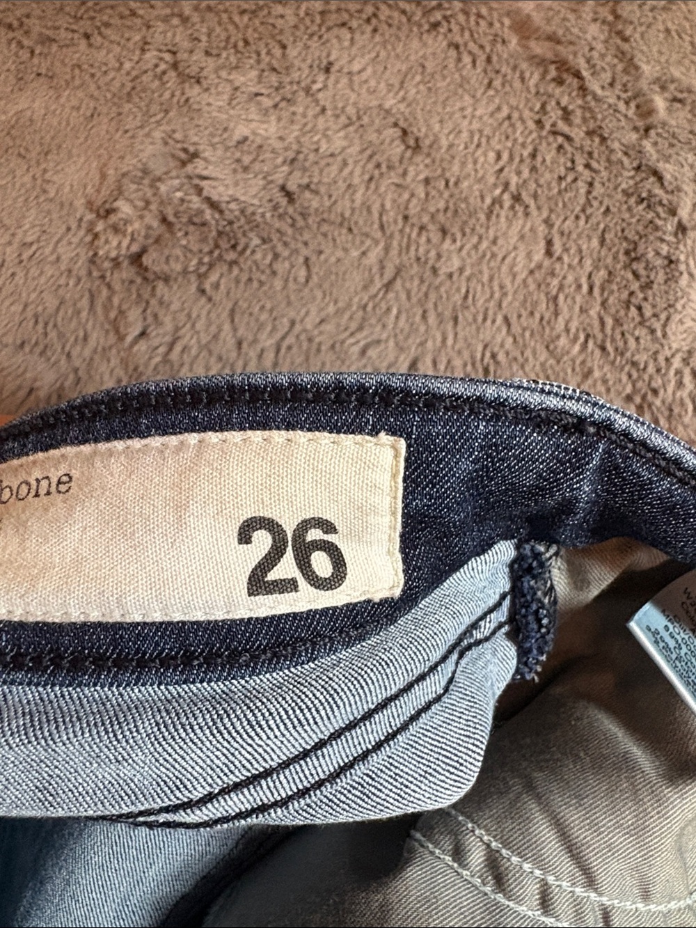 rag & bone Dark Indigo Skinny Jeans Size 26 - Picture 6 of 6
